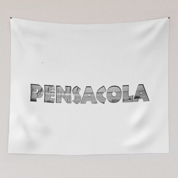 Item preview, Pensacola 05 Text or Typography designed and sold by ROSE ANN BANILAR.