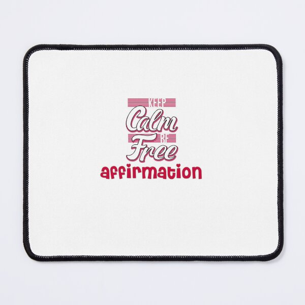 Item preview, Keep calm be free Affirmation  designed and sold by Mr7Williams.