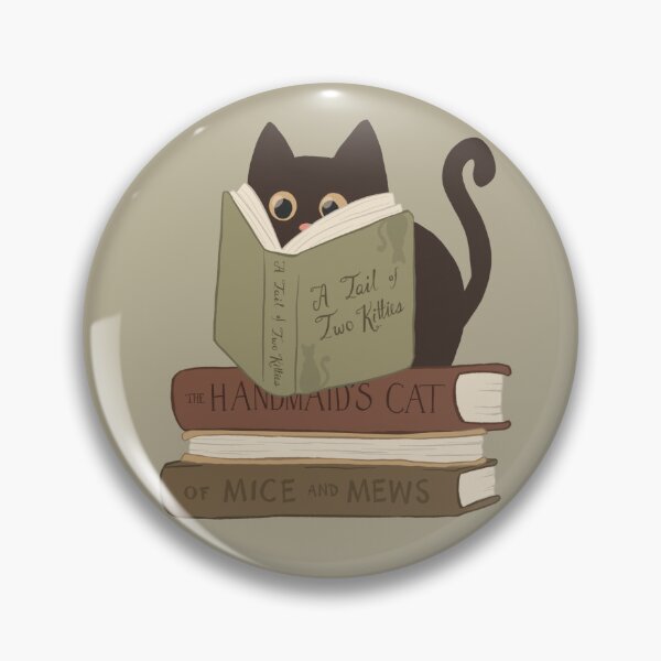 Item preview, Cat Reading Classics designed and sold by ninasafranski.