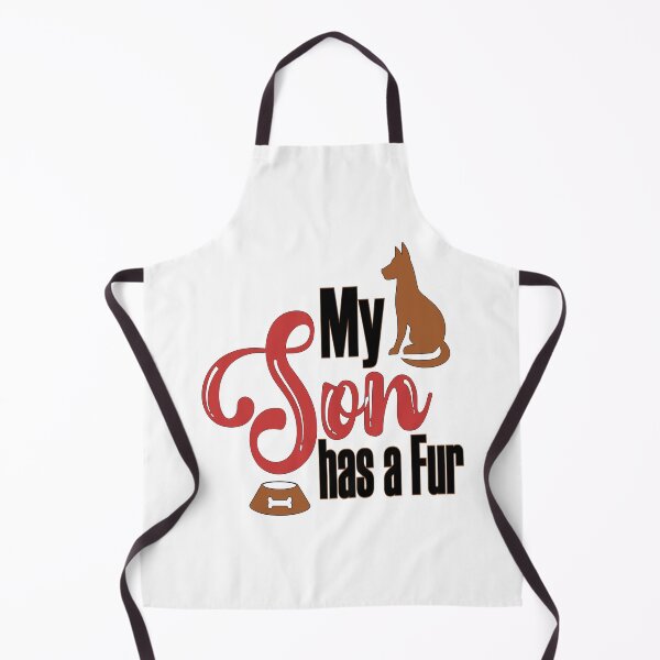 Item preview, My Son has a Fur Design | Animal Lover Design | Dog Lover Design designed and sold by KansydMerch.