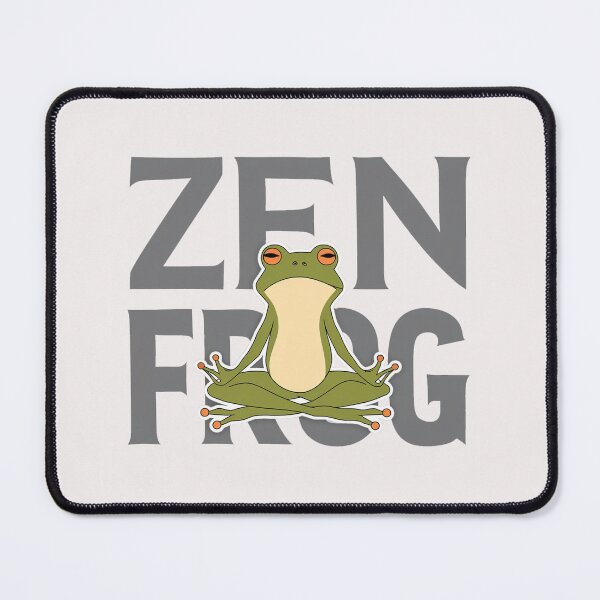 Item preview, Zen Frog Yoga T-Shirt - Meditating Frog Sticker Design, Mindful Tee for Yoga Lovers, Zen Style Shirt designed and sold by benjyjump.