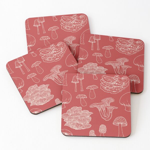Item preview, Red Mushroom Pattern designed and sold by Elizabeth Weglein.