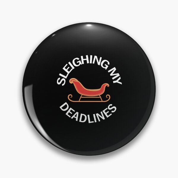 Item preview, Sleighing My Deadlines Goal Setting designed and sold by FWLKIT.