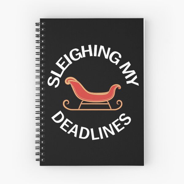 Item preview, Sleighing My Deadlines Goal Setting designed and sold by FWLKIT.