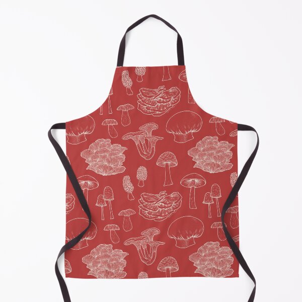 Item preview, Red Mushroom Pattern designed and sold by Elizabeth Weglein.