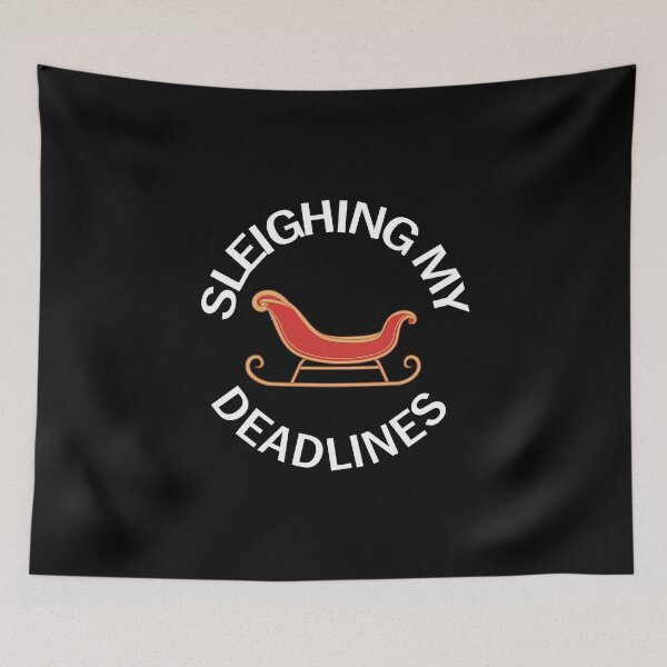 Item preview, Sleighing My Deadlines Goal Setting designed and sold by FWLKIT.