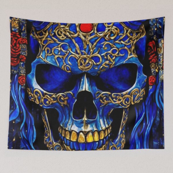 Item preview, Abstract Skull Art designed and sold by TheDarkWardrobe.