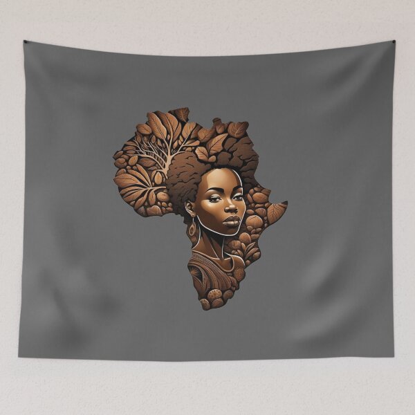 Item preview, Mother Africa Print Design designed and sold by AnkhLyfeApparel.