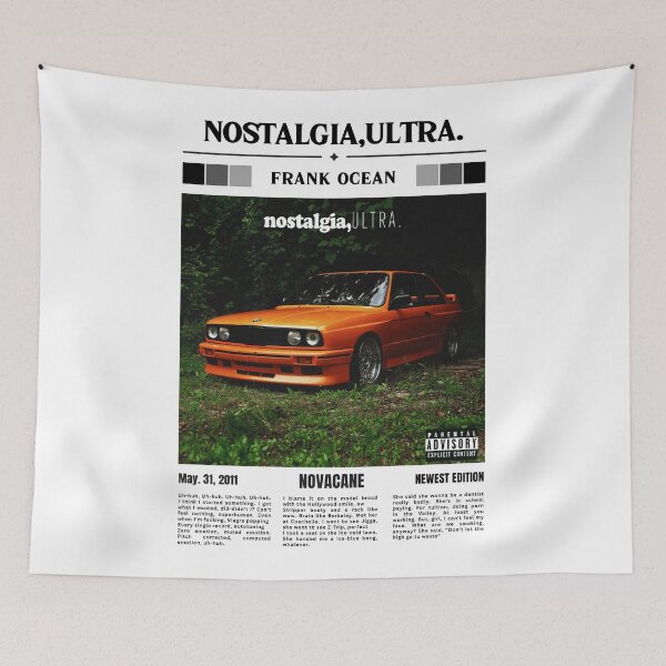 Item preview, Frank Ocean Poster, Channel Orange, Nostalgia Ultra poster, Frank Ocean Print, Rap Wall Art, Rap Poster, Dorm Room Poster, Blond art designed and sold by apixelwall.