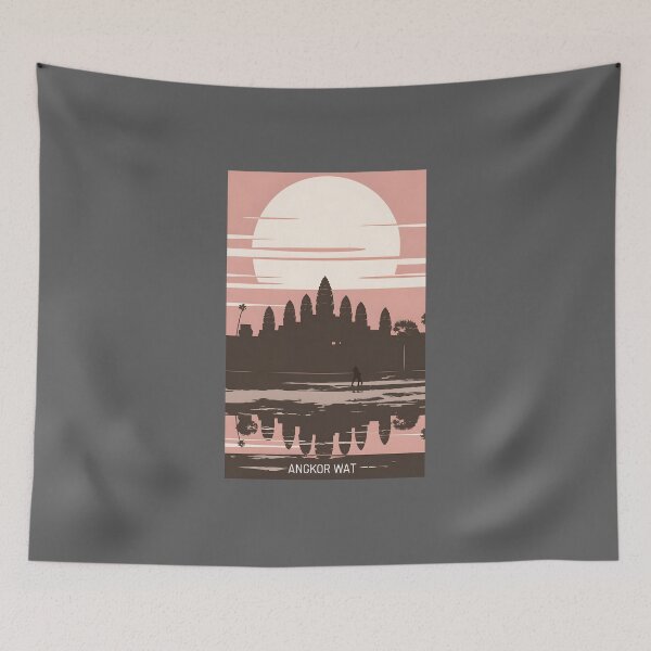 Item preview, Sunset at Angkor Wat - Version 5 designed and sold by Idea-Artwork.