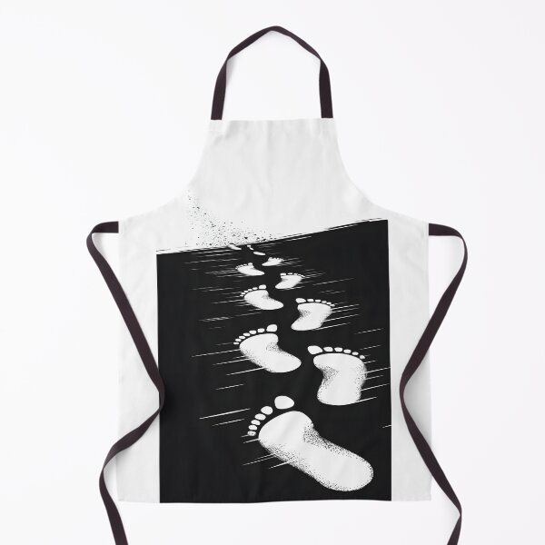 Item preview, Footprints Wandering in the Sand designed and sold by Idea-Artwork.