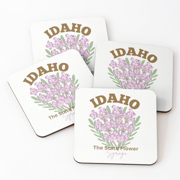 Item preview, Idaho State Flower Syringa Classic T-shirt sticker designed and sold by ThinkNature!.
