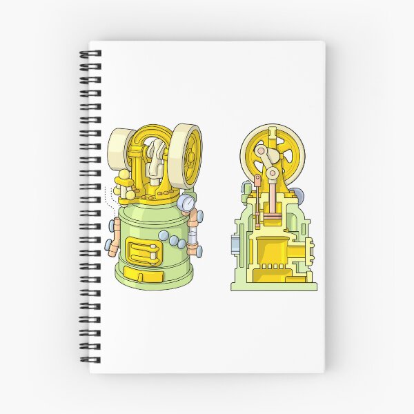 Item preview, Baxter Steam Engine Diagram designed and sold by taylorcustom.