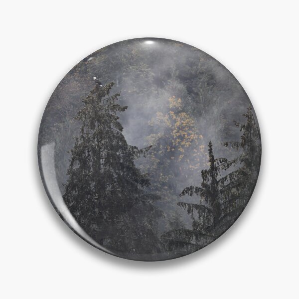 Item preview, Fog and Bald Eagle in Canadian Forest designed and sold by Kana Photography.