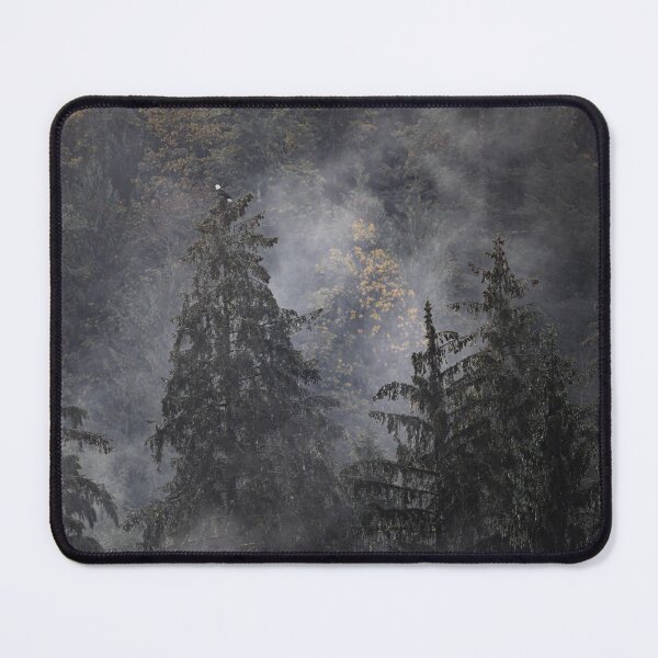 Item preview, Fog and Bald Eagle in Canadian Forest designed and sold by Kana Photography.