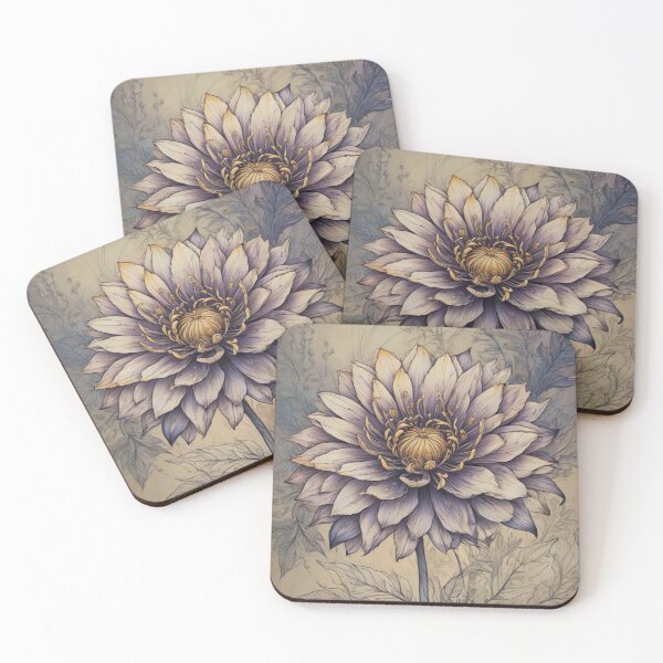 Item preview, ink drawn flower II designed and sold by melissabeta.