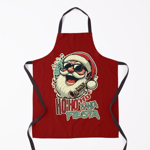 Item preview, Cool funny Santa Claus wearing sunglasses for a cool Christmas party (Ho-ho-ho, Santa Fiesta) designed and sold by ZerNatR.