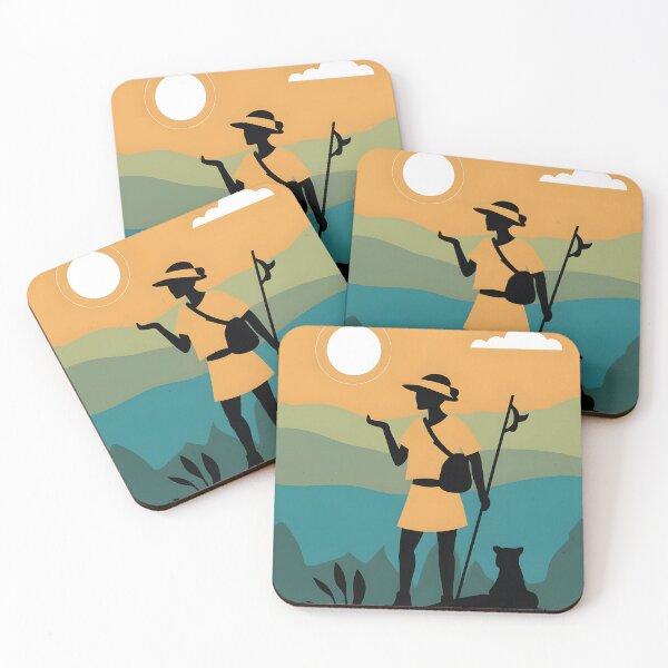 Item preview, An Adventurer on a Hike - Version 4 designed and sold by Idea-Artwork.