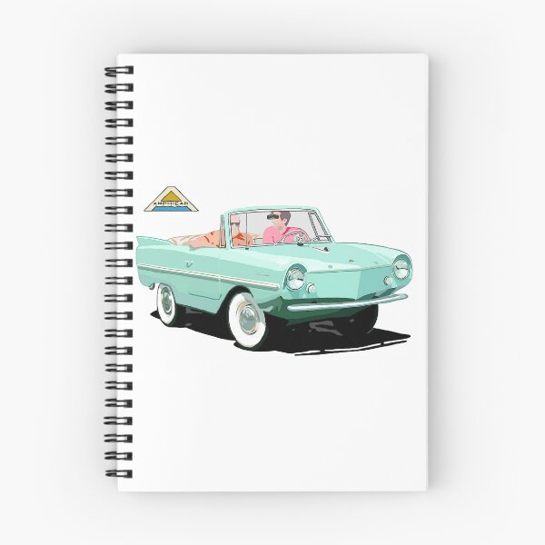 Item preview, Mint colored Amphicar designed and sold by avenueart01.