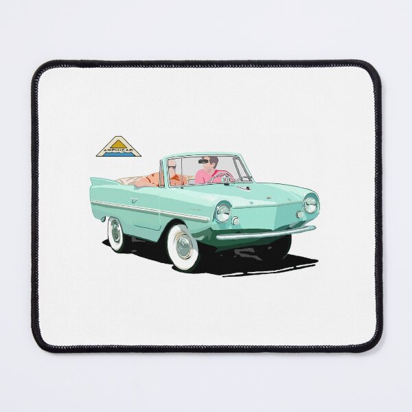 Item preview, Mint colored Amphicar designed and sold by avenueart01.