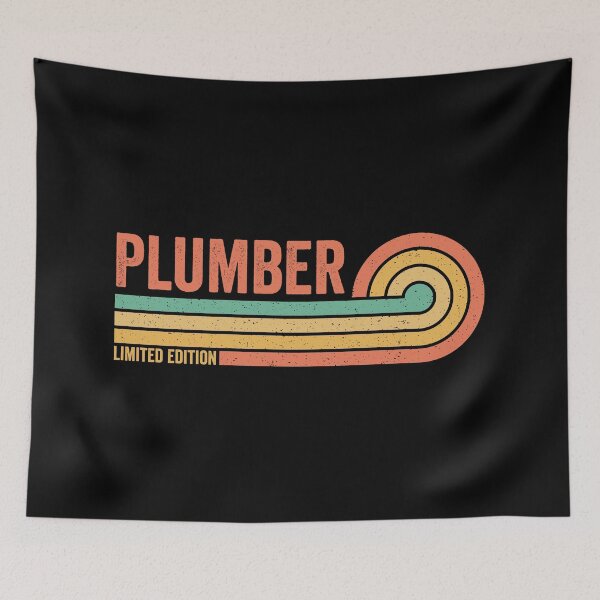 Item preview, Plumber Limited Edition Retro Plumber designed and sold by RareBunny.