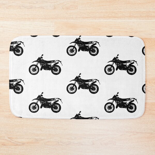 Item preview, Black graphic motorbike - dirt bike #1 designed and sold by sticker-vault.