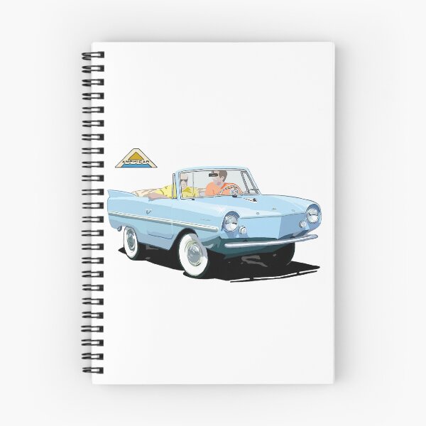 Item preview, Blue colored Amphicar designed and sold by avenueart01.