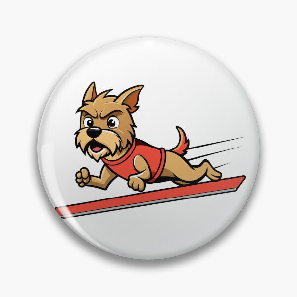 Item preview, Determined Border Terrier in Terrier Race designed and sold by iwcus.