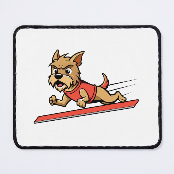 Item preview, Determined Border Terrier in Terrier Race designed and sold by iwcus.