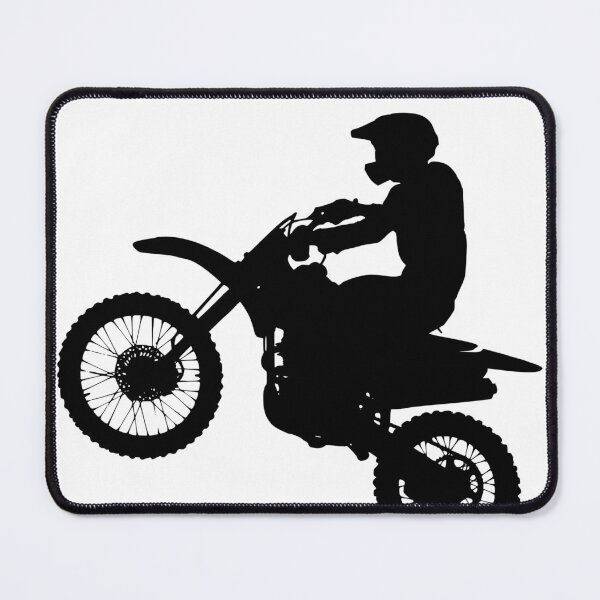 Item preview, Black graphic motorbike - dirt bike #2 designed and sold by sticker-vault.