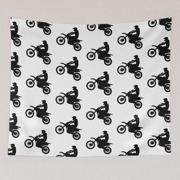 Item preview, Black graphic motorbike - dirt bike #2 designed and sold by sticker-vault.
