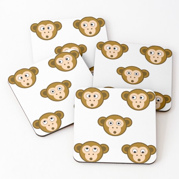 Item preview, Cute Funny  Monkey Facial Expressions Pack designed and sold by Sunserize Designs.