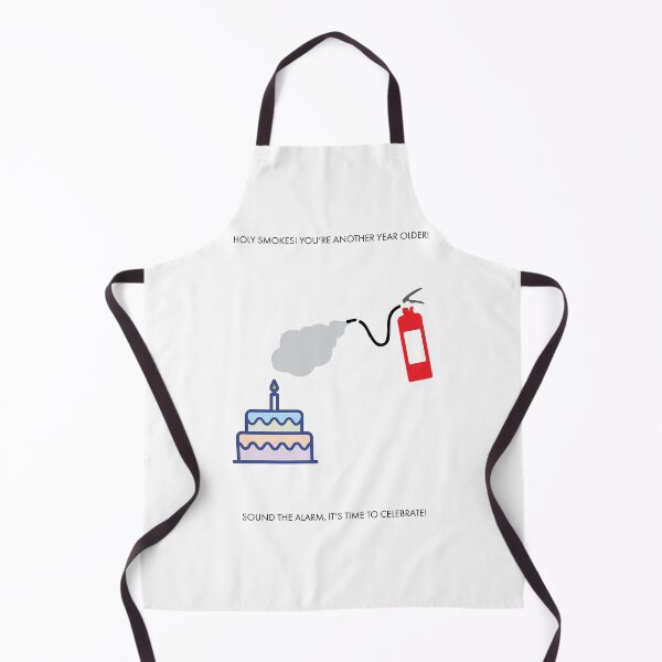 Item preview, Holy Smokes Funny Fire Extinguisher Birthday card designed and sold by kyravreeland.
