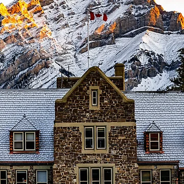 Artwork thumbnail, Banff and Mount Rundle by Kana Photography