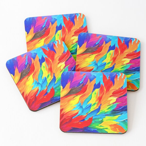 Item preview, Vibrant Abstract Expressionism Painting  designed and sold by Health And Fitness Posts e-Store.