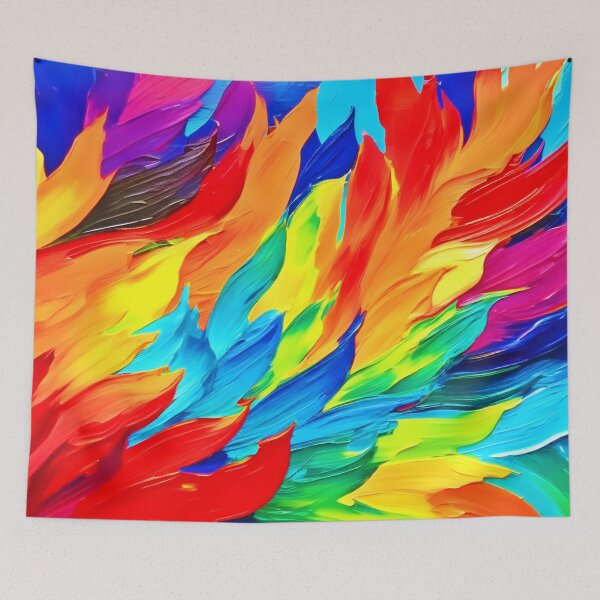 Item preview, Vibrant Abstract Expressionism Painting  designed and sold by Health And Fitness Posts e-Store.