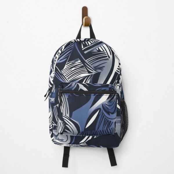 Item preview, Abstract Navy Blue Pattern designed and sold by HausKatz.