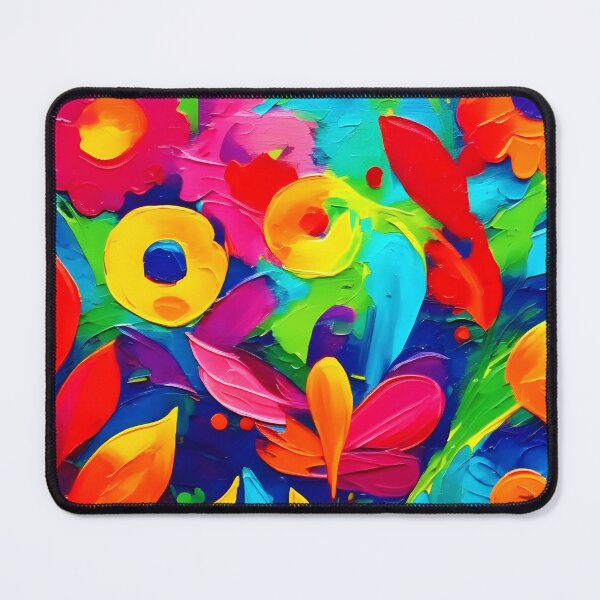 Item preview, Vibrant Floral Fantasy Painting designed and sold by Health And Fitness Posts e-Store.