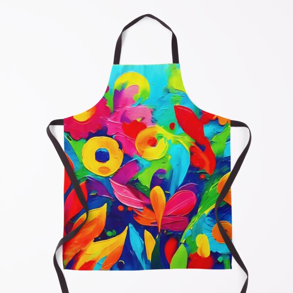 Item preview, Vibrant Floral Fantasy Painting designed and sold by Health And Fitness Posts e-Store.