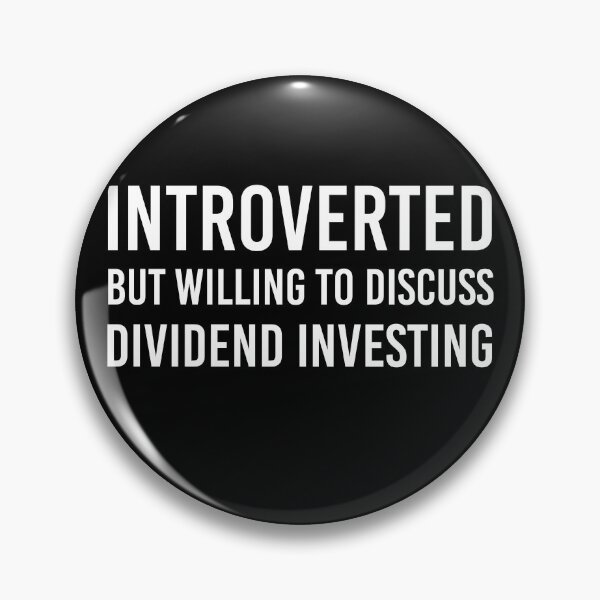Item preview, Funny Dividend Investing Gift Dividend Investor Gift Introverted But Willing To Discuss Dividend Investing designed and sold by kmcollectible.