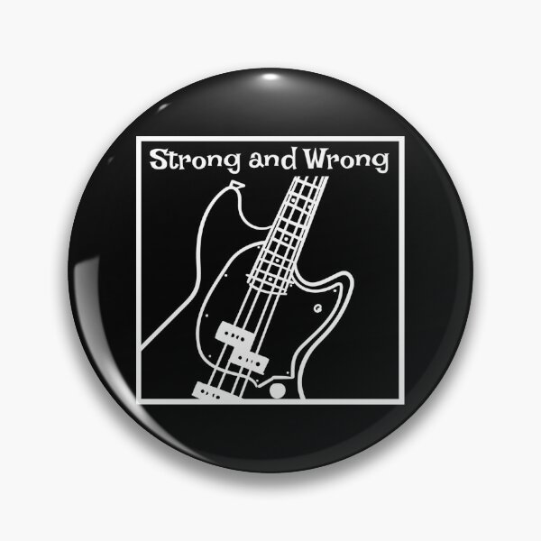 Item preview, Strong and Wrong - white guitar designed and sold by TrueNorthSpirit.