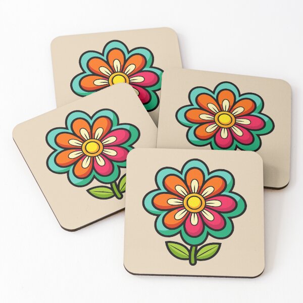 Item preview, Retro Orange Flower designed and sold by GraphicsClub.