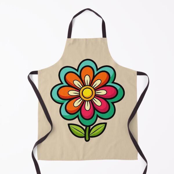 Item preview, Retro Orange Flower designed and sold by GraphicsClub.
