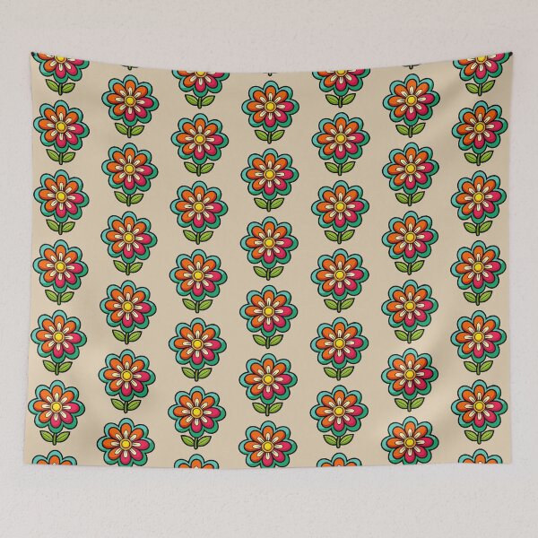 Item preview, Retro Orange Flower designed and sold by GraphicsClub.