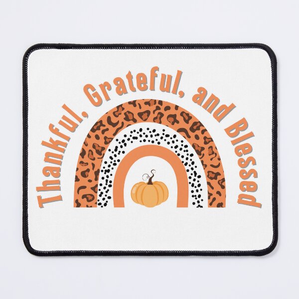 Item preview, Rainbow Fall Thanksgiving Pumpkin Family Thankful Grateful and Blessed A Colorful Thanksgiving designed and sold by Loyaltees Apparel.