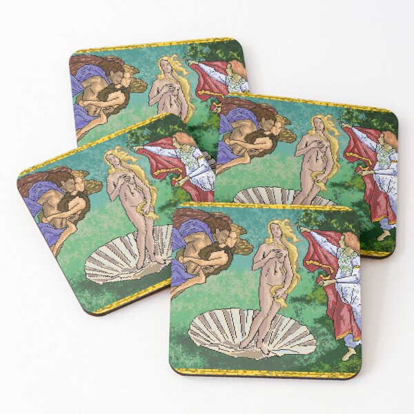 Item preview, Pixel Birth of Venus  designed and sold by Art-by-Froggo.