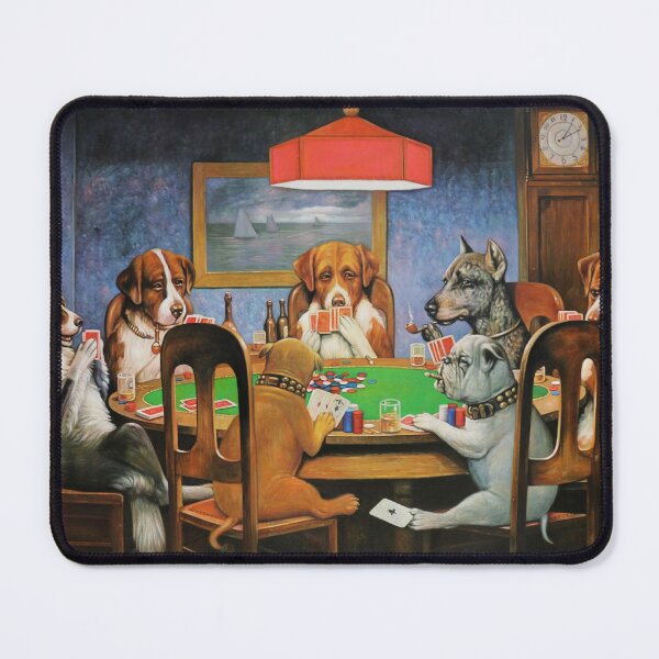 Item preview, A Friend in Need C.M.Coolidge -  Dogs Playing Poker designed and sold by RetroVoyages.