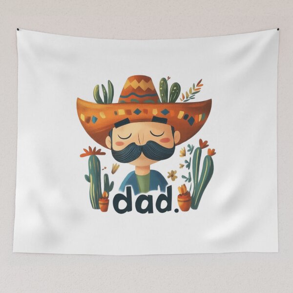 Item preview, Best Dad Cinco de Mayo design with fun dad and papa whisperer theme. designed and sold by Jasava Shop.