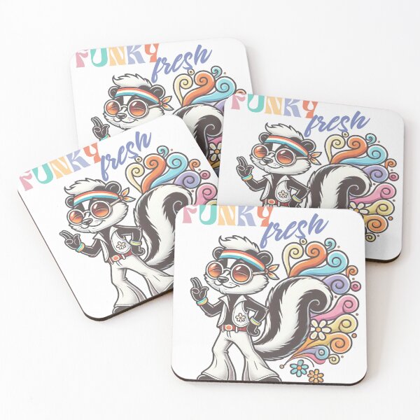 Item preview, Funky Fresh Skunk Retro Vibes designed and sold by Ivytee27.
