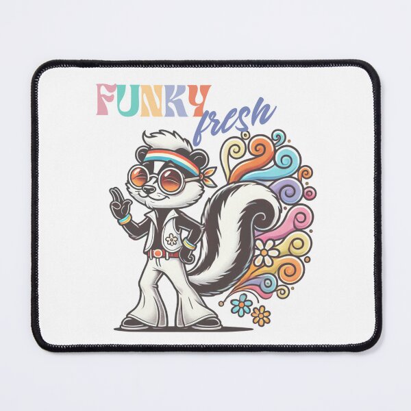 Item preview, Funky Fresh Skunk Retro Vibes designed and sold by Ivytee27.